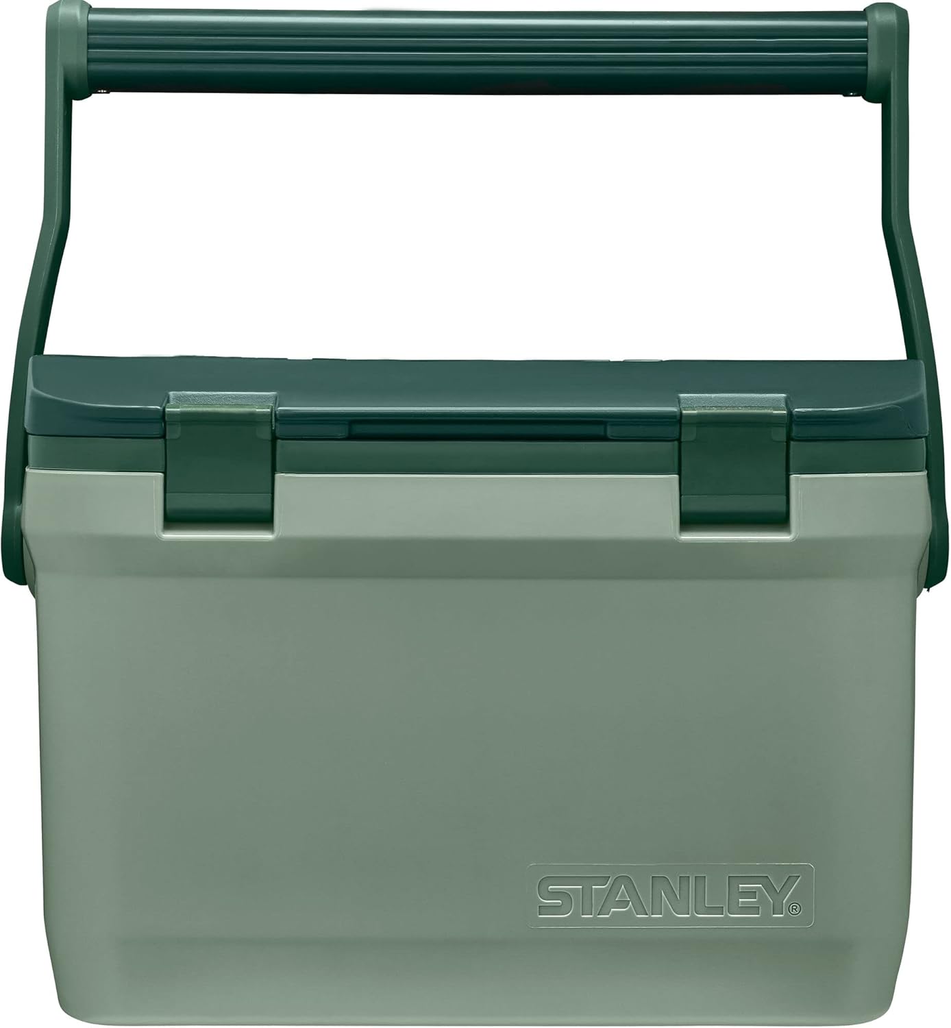 Stanley Adventure Outdoor Cooler 16 Qt - Heavy-Duty Camping Cooler with Easy Carry Handle | 36-Hour Ice Retention | BPA-Free | Stanley Green
