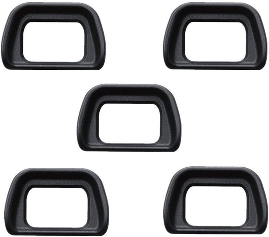 BAQI 5pcs FDA-EP10 NEX-6 NEX-7 A6000 A7000 FDA-EV1S Replacement Camera Eyecup Viewfinder Eyepiece Cup Cover for Sony