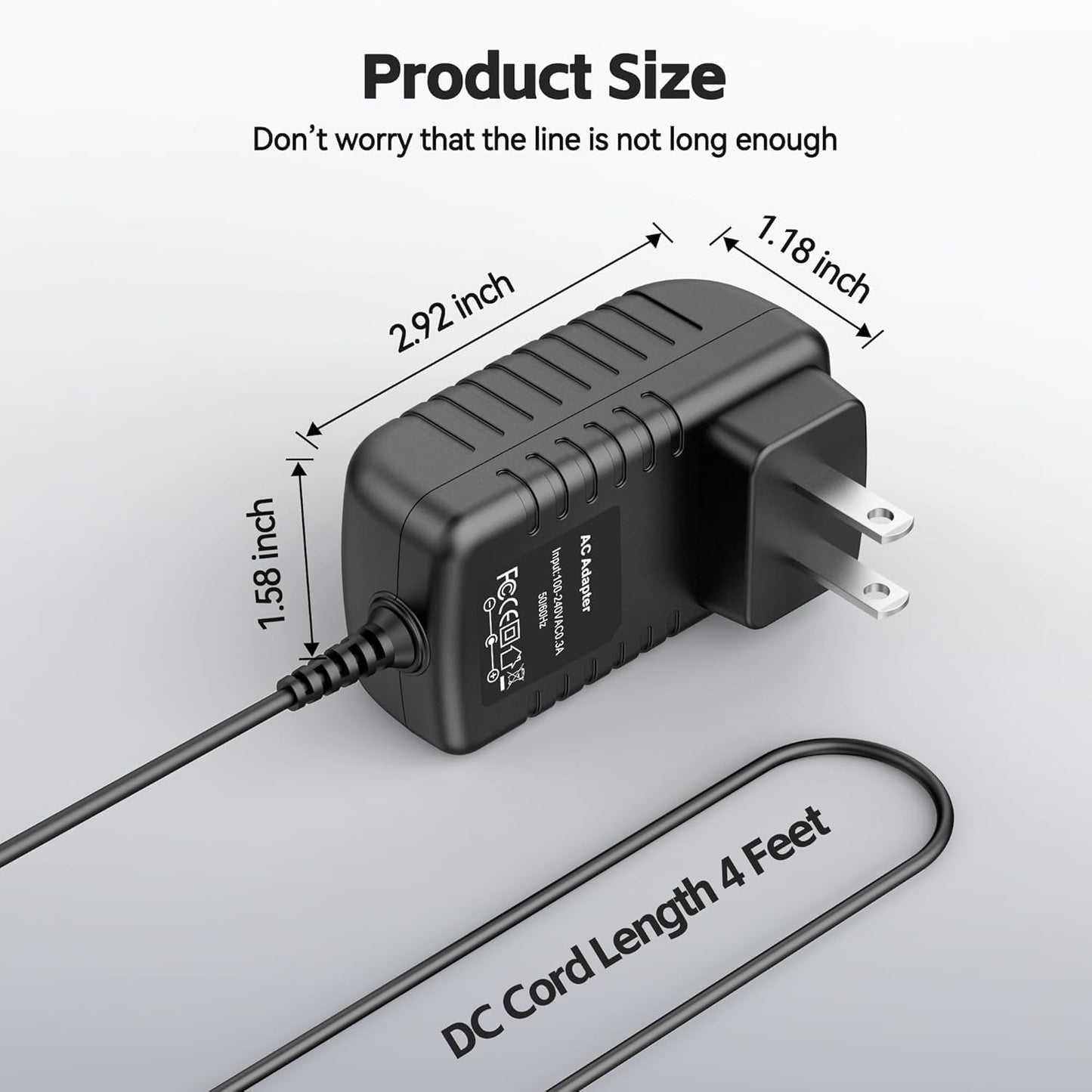 CJP-Geek AC Adapter Compatible with JAM Pedals RetroVibe Guitar Effect Pedal Charger Power Supply PSU