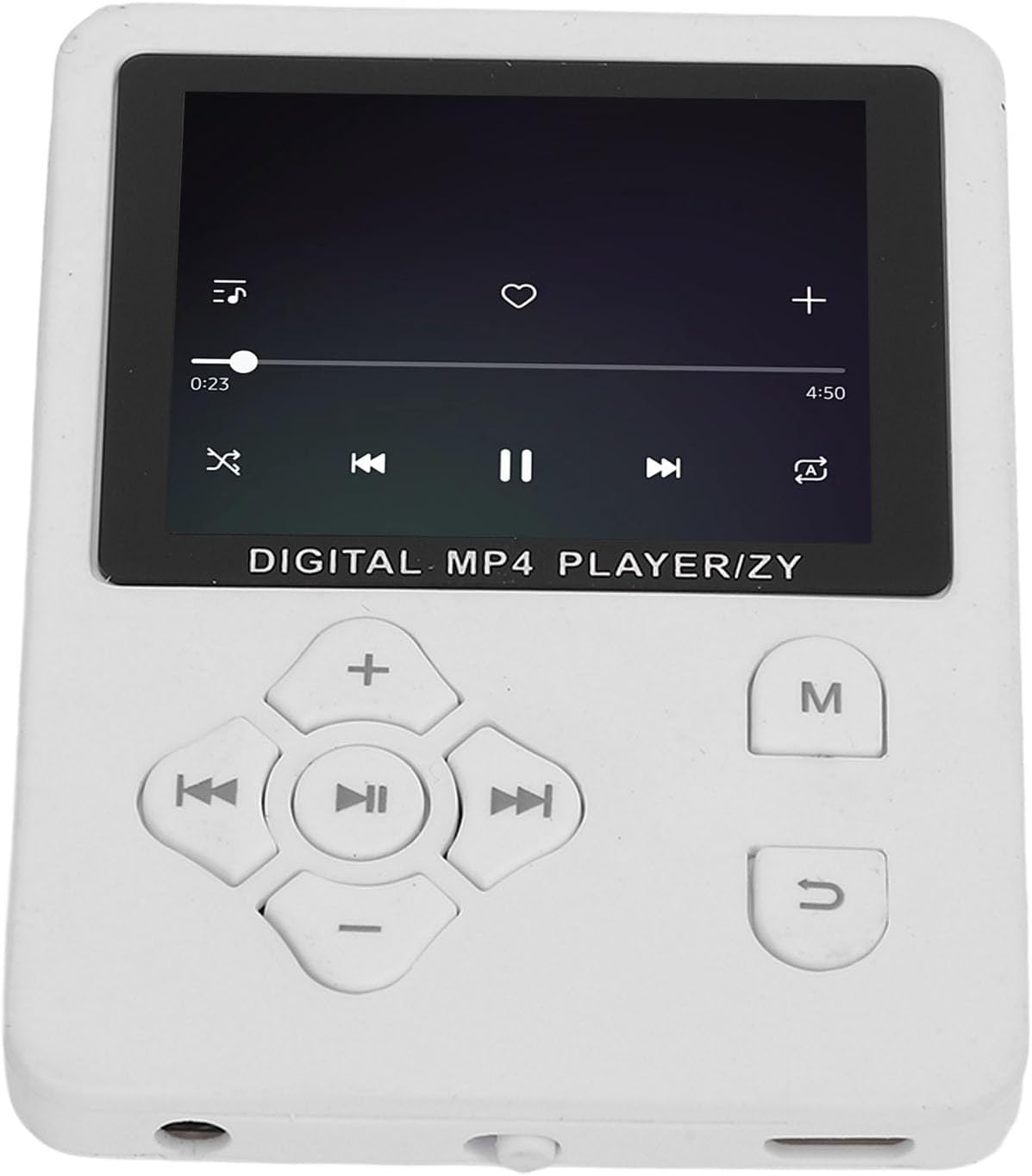 Bewinner MP3 5.0 Player with Bluetooth & SD Card Slot - HiFi Sound Radio Voice Recorder eBook for Sports Running