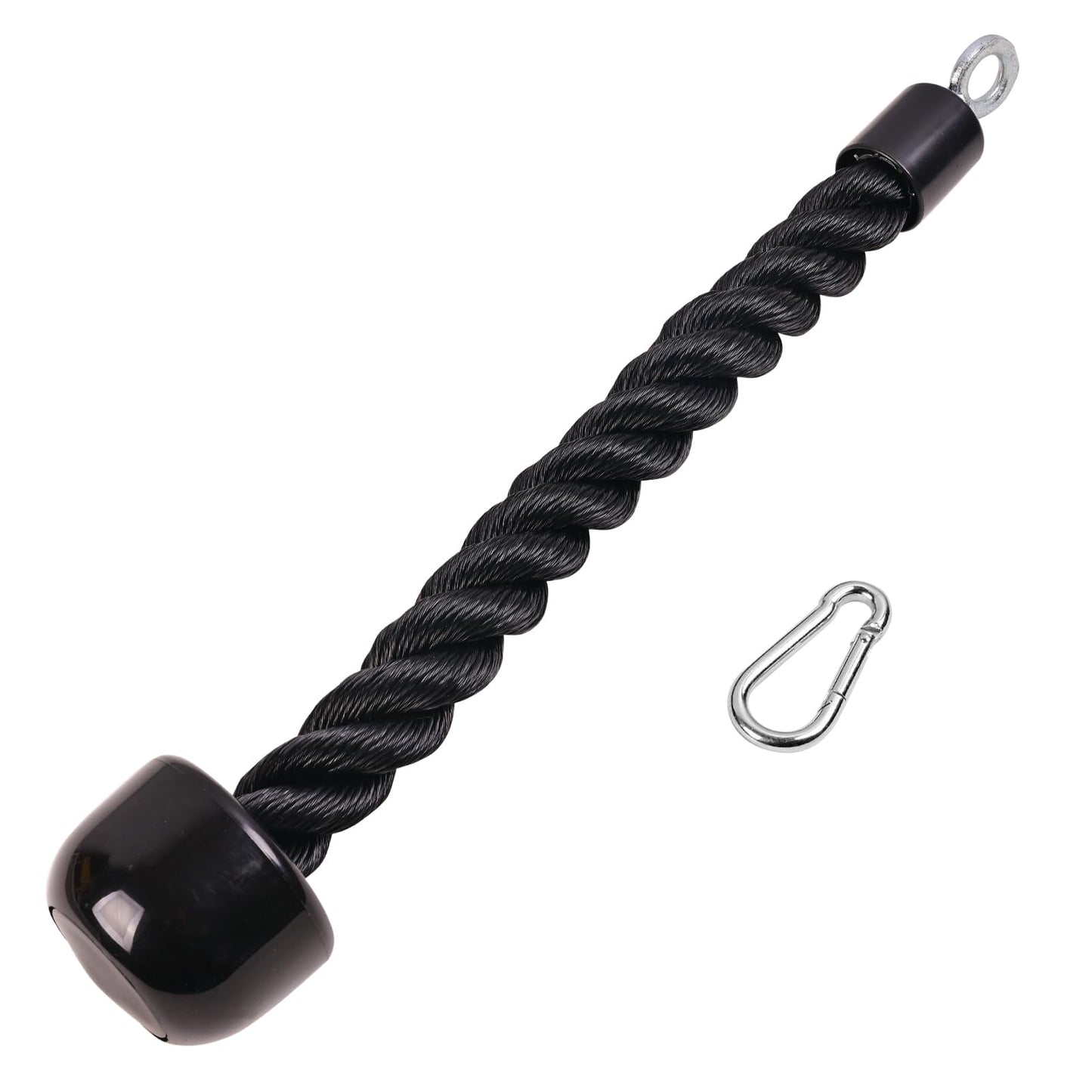 Heavy Duty Tricep Rope Compatible with Pulldown Bowflex Cable Machine, Easy to Grip & Non Slip Cable Attachment Ideal for Home Gym Pull Down System