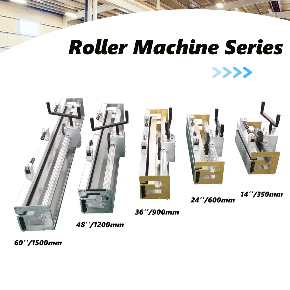 36'' Conveyor Belt Manual Roller Machine, Industrial Fastener Roller Lacer Installation Tool Splice Assembler 2 Face Strips Included, for Wire Hook and Spike Lacing Fastener