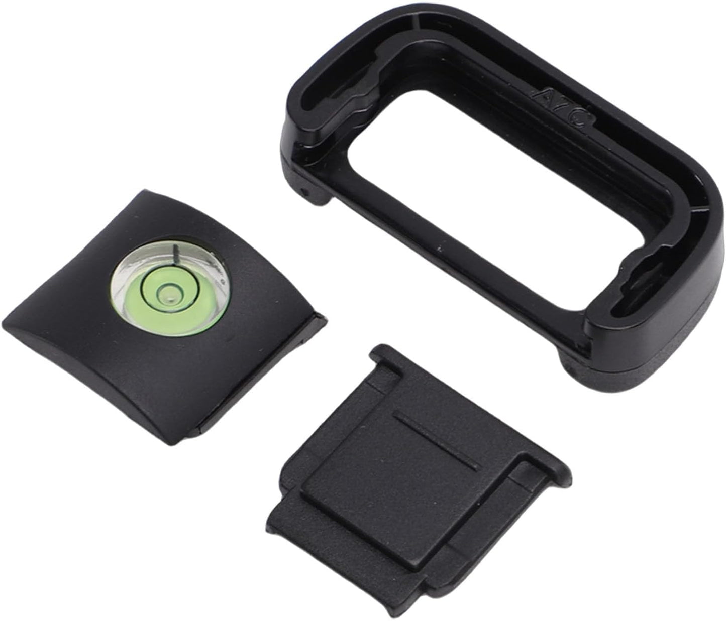 Generic A7C Camera Eyecup Eyepiece for Camera, Bubble Spirit Level Hot Shoe Cover Cap Protector, Photography