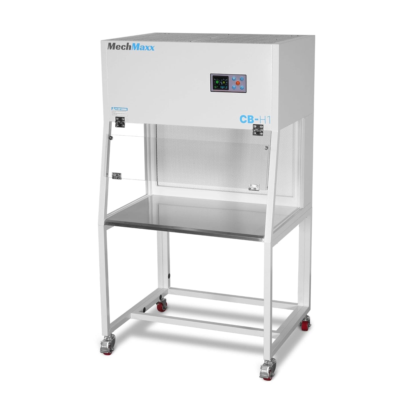 MechMaxx 33.9'' Wide Horizontal Laminar Flow Clean Bench with HEPA Filtration & UV Sterilization, ISO Class 5, CB-H1