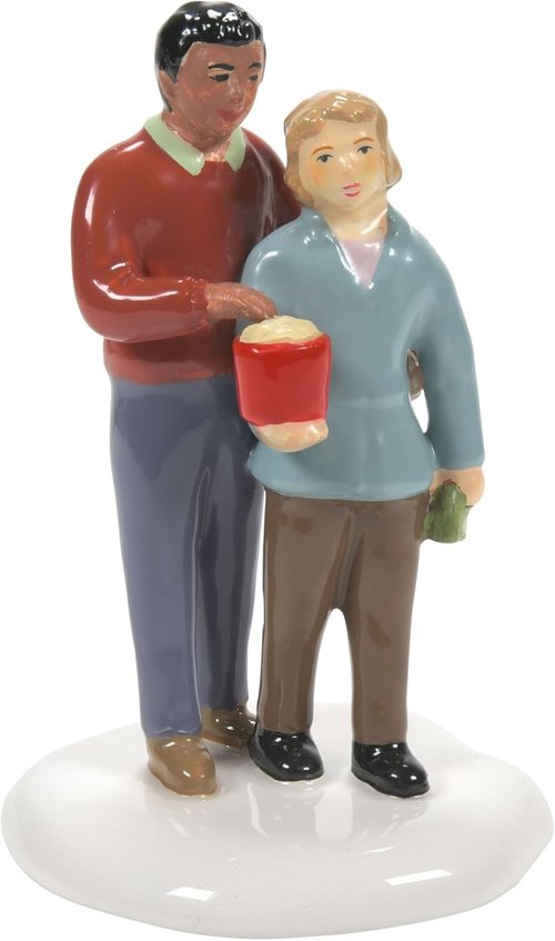Department 56 Date Night Figurine - Original Snow Village Accessory, 3.31 Inch, Multicolor