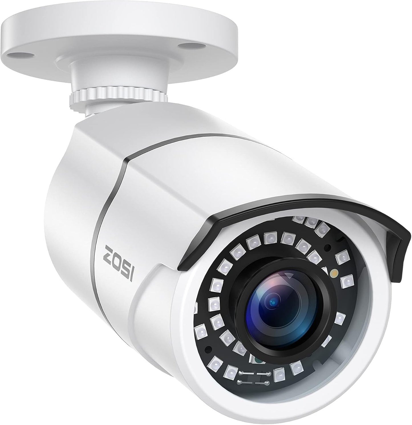ZOSI 2MP 1080p 4-in-1 CVI/TVI/AHD/960H Security Camera Outdoor Indoor (Hybrid Analog CVBS), Night Vision, Weatherproof