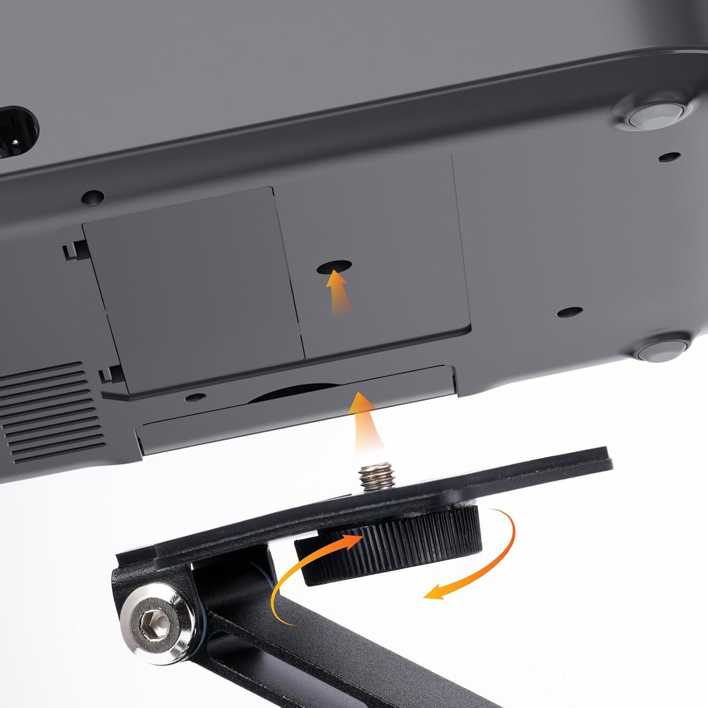 KOGATA Setup 180-Degree 295g Project Mount, Mini Projector Stand, Ultra-Compact Folding Stand Easy with Rotation,Mini