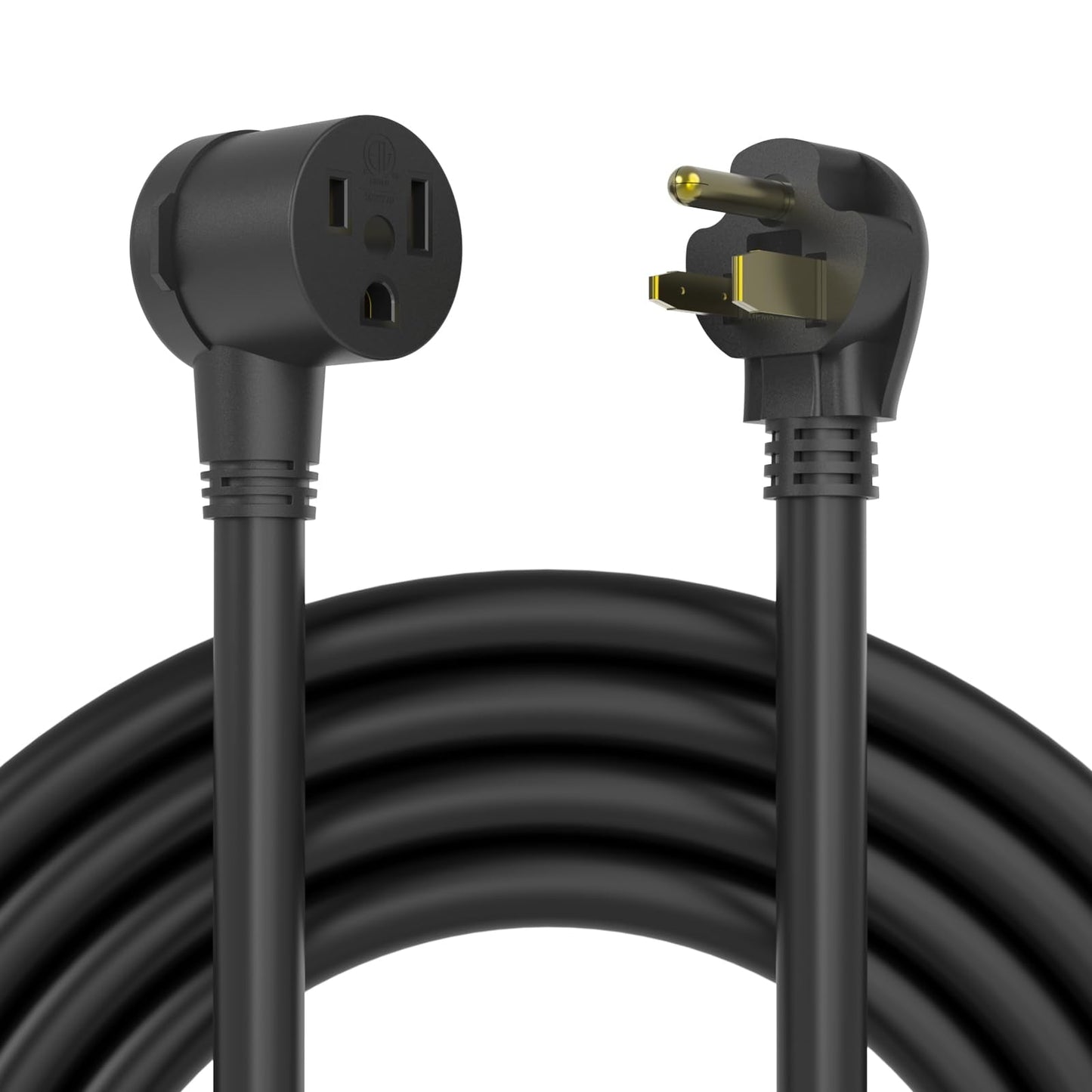 YESWELDER 50ft 250 Volt Welder Extension Cord 8 AWG Power Extension for Welding Machines， NEMA 6-50P to 6-50R