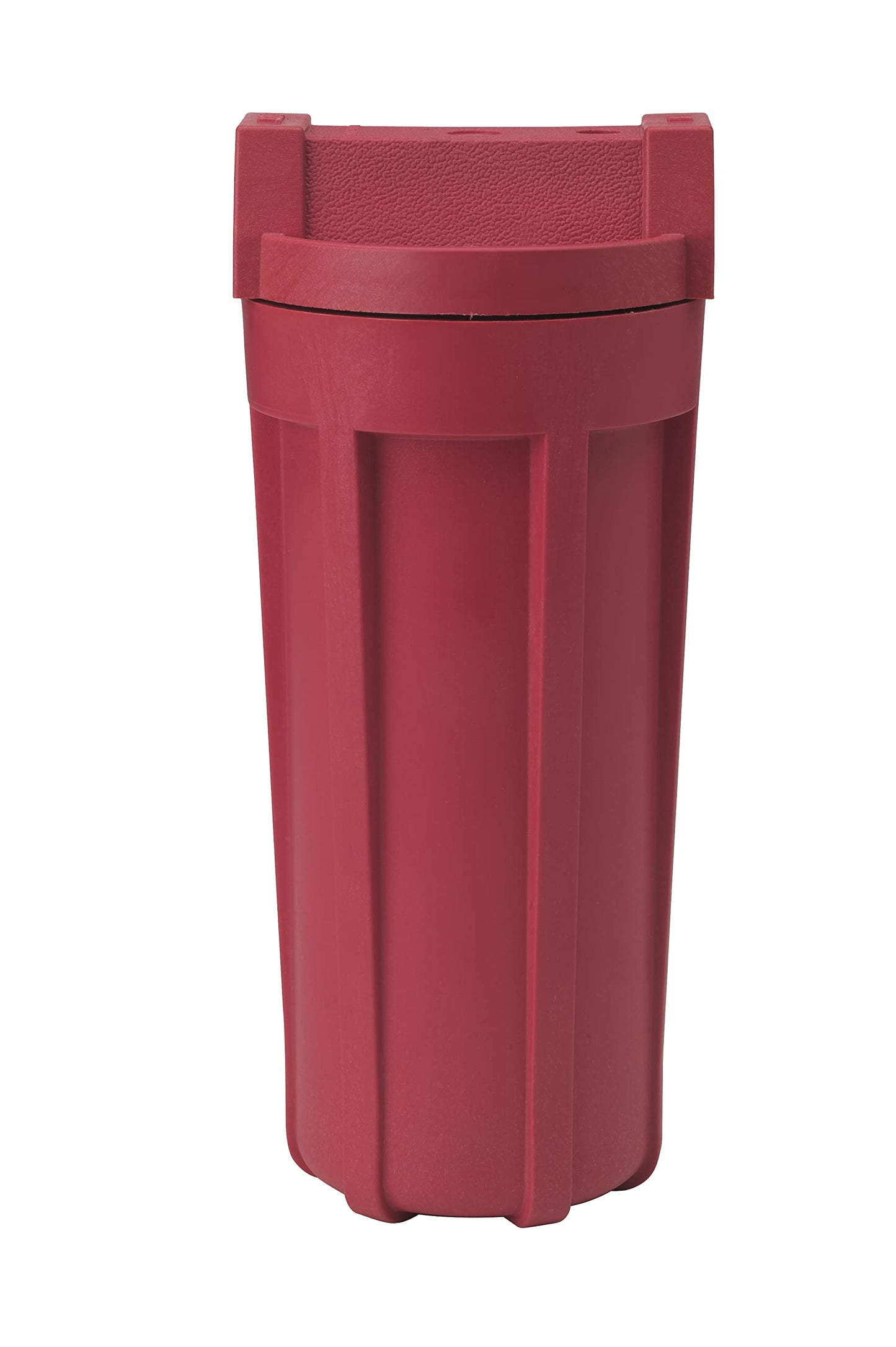 Pentair Pentek 150015 High Temperature Filter Housing, 3/4" NPT #10 Standard Glass-Reinforced Nylon Water Filter Housing, 10-Inch, Red/Red