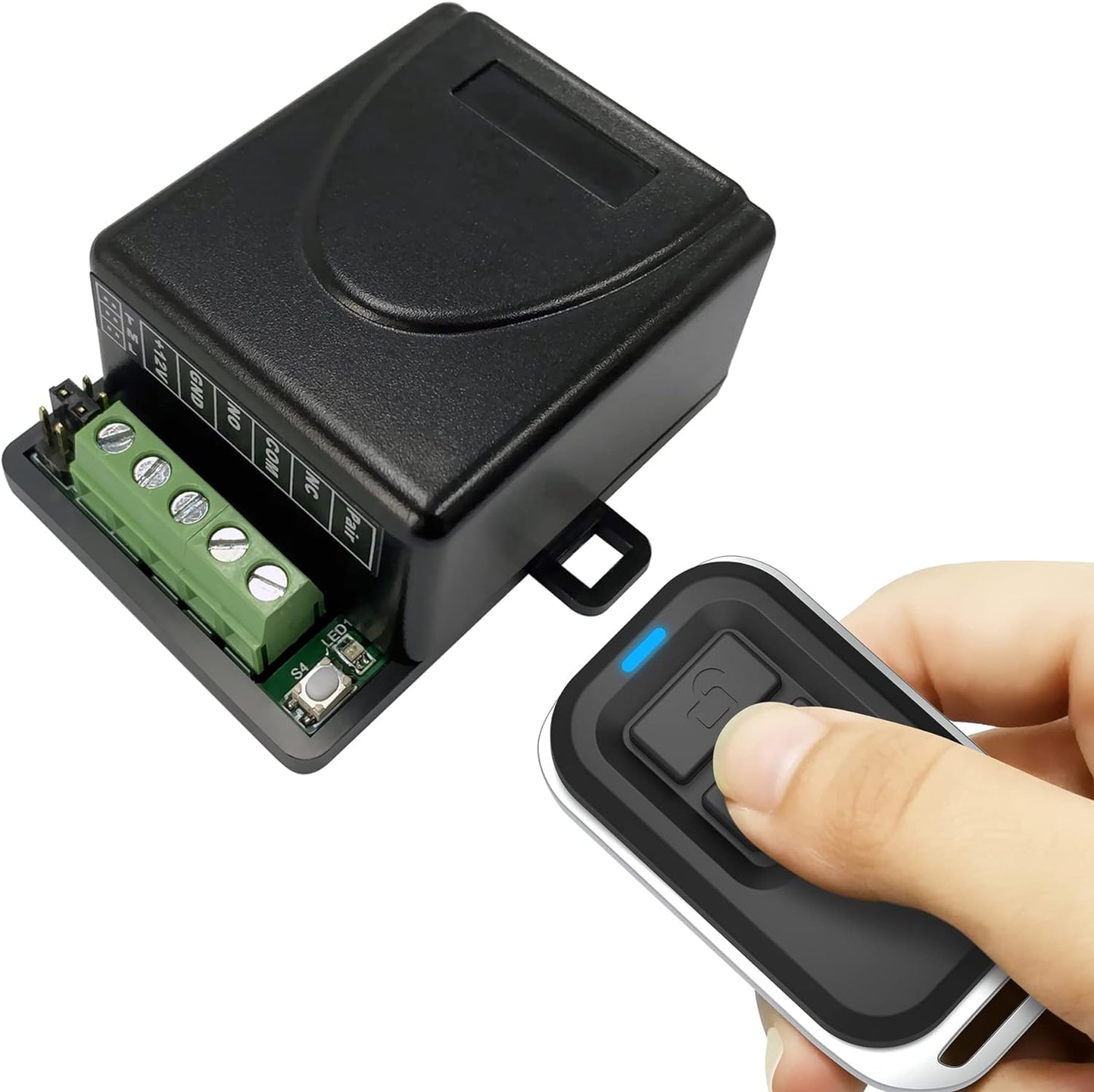 UHPPOTE Access Control System with Electromagnetic Lock 600lb Holding Force for Outswinging Door