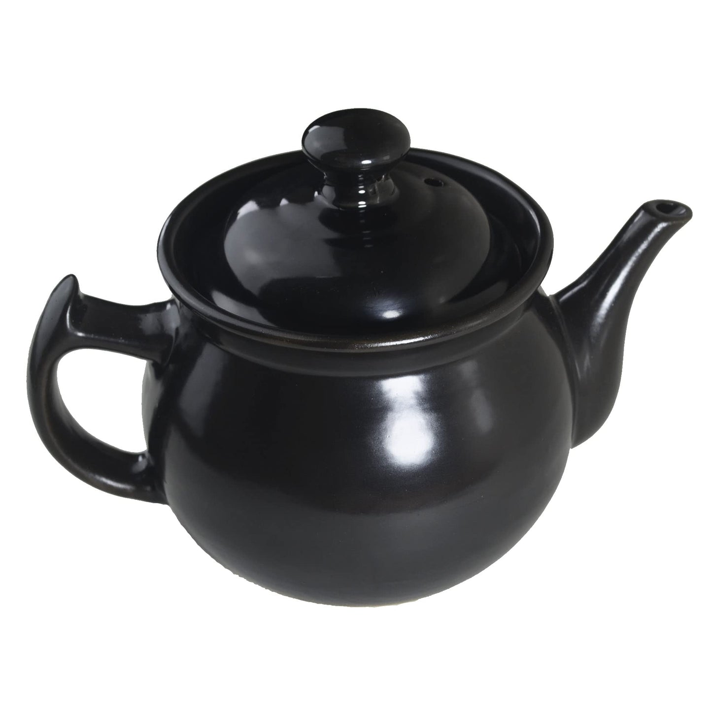 Spodumene Porcelain Teapot 1.8qt China Casserole with Lid Ceramic Kettle Tea Pot for Stovetop Oven Safe