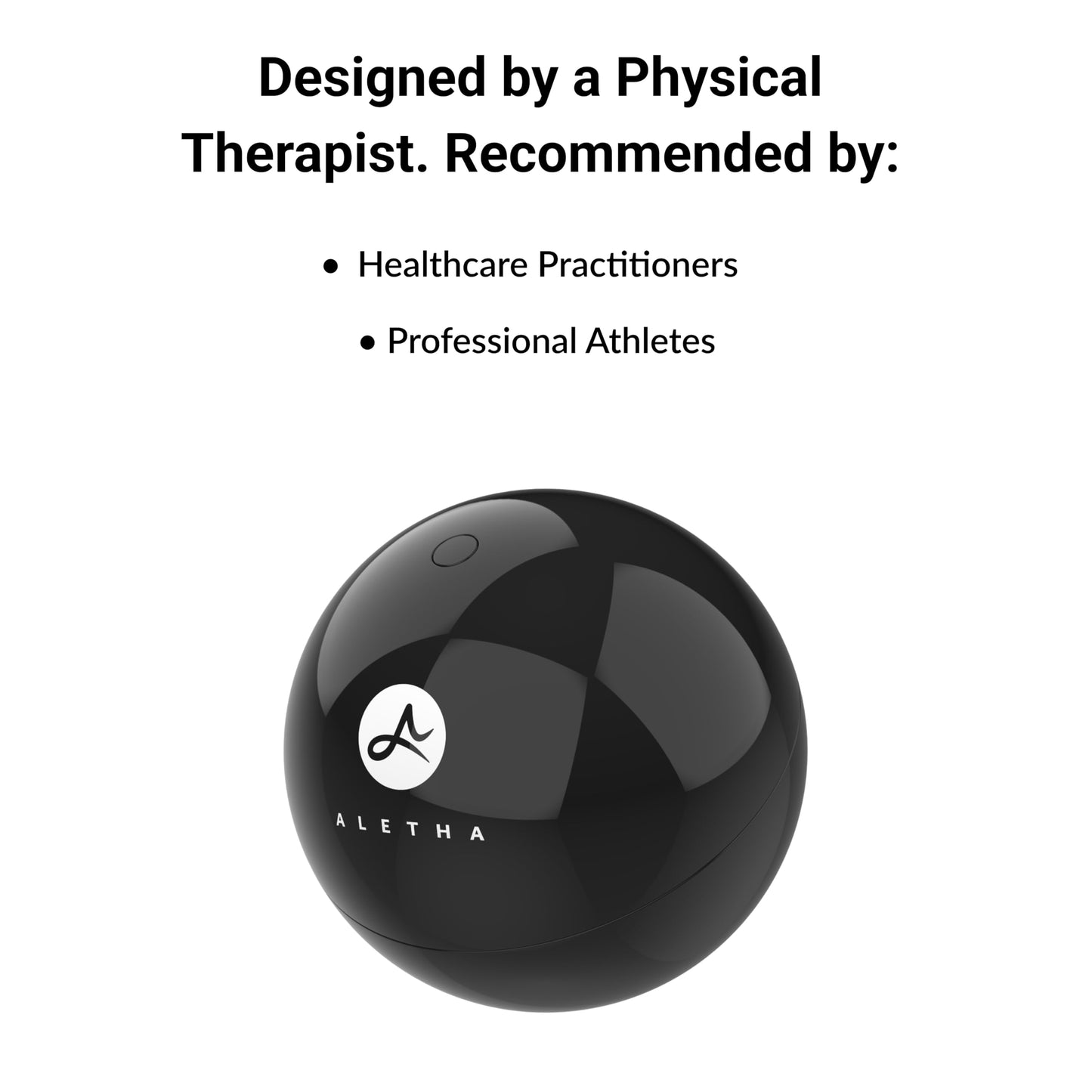 Aletha - Hip Flexor Release Ball By The Original Inventor of The Hip Hook™ | Psoas Massage Ball for Pain Relief & Trigger Point Muscle Therapy