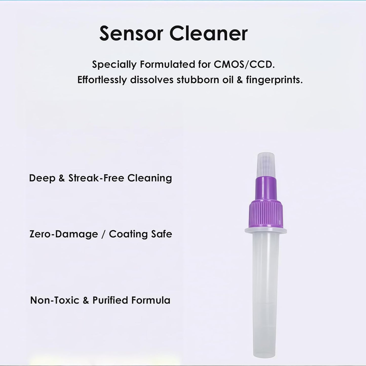 Muejjur APS-C Camera Sensor and Lens Cleaning Kit, Mirrorless and DSLR Camera Cleaning Kit, Including Cotton Swabs