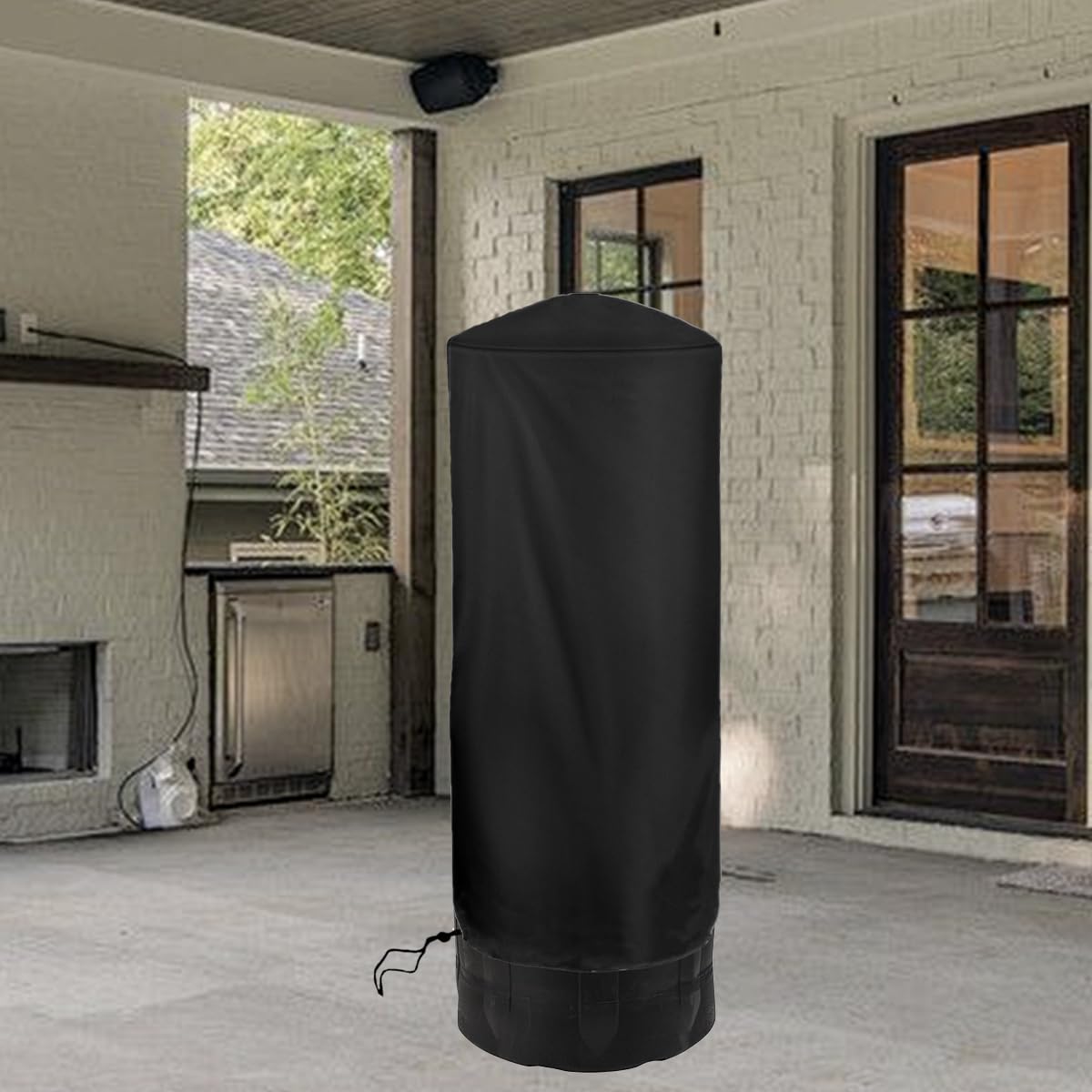 Freestanding Punching Bag Cover Outdoor Waterproof Protective Cover for Boxing Bag (13.5D x 58.2H)
