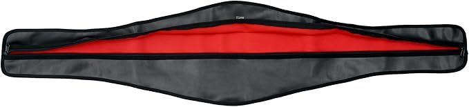 Wrestling, Boxing, Trophy Belt, FFL, Universal Replica Championship Belt Protective Cover, Carry Cover, Water and Humidity Resistant, Black and Red Colors