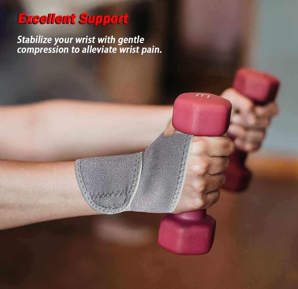 NuCamper Wrist Brace Carpal Tunnel for Men Women Fit Left and Right Hand,Lightweight Adjustable Wrist Support Brace for Tendinitis,Sprains Arthritis,Pain Relief,Compression Wrist Wrap for Sports,Workout and Daily Use