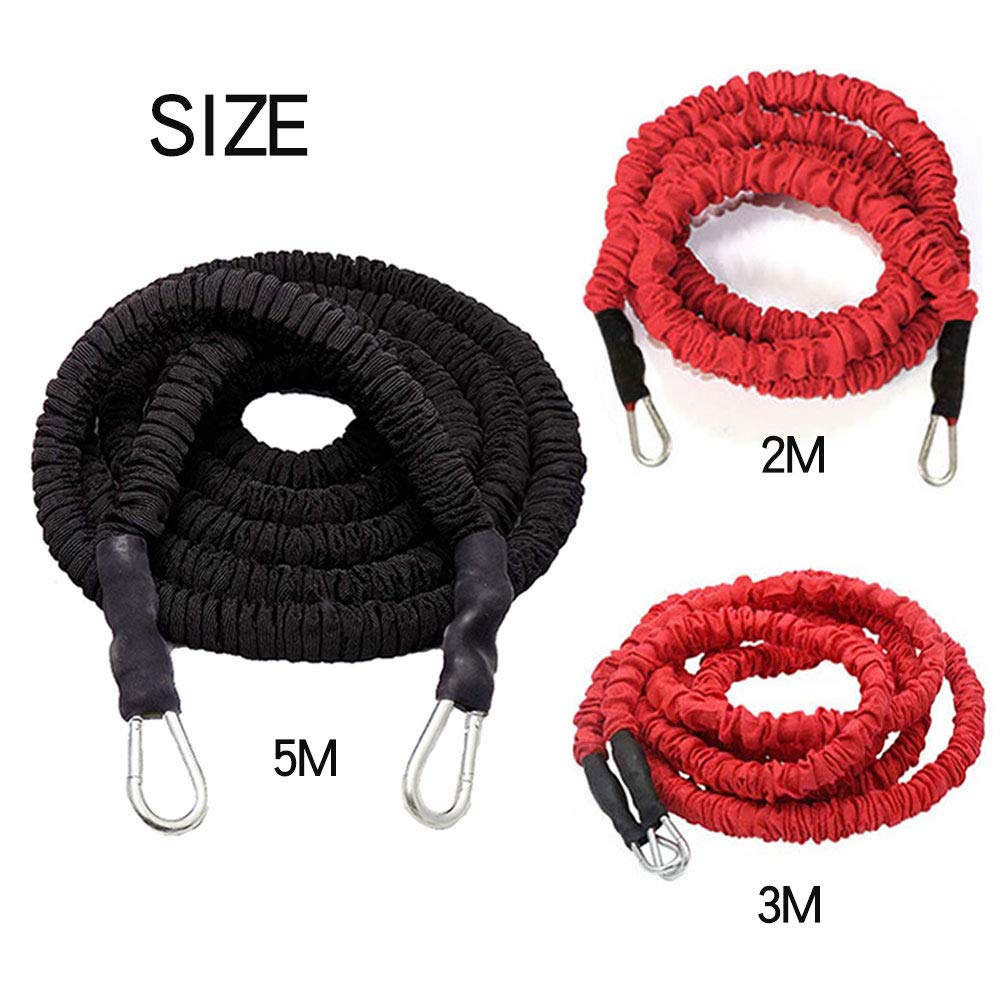 YNXing Dynamic Resistance Trainer Elastic for Resistance Training to Improve Strength, Power, and Agility (6.6ft)