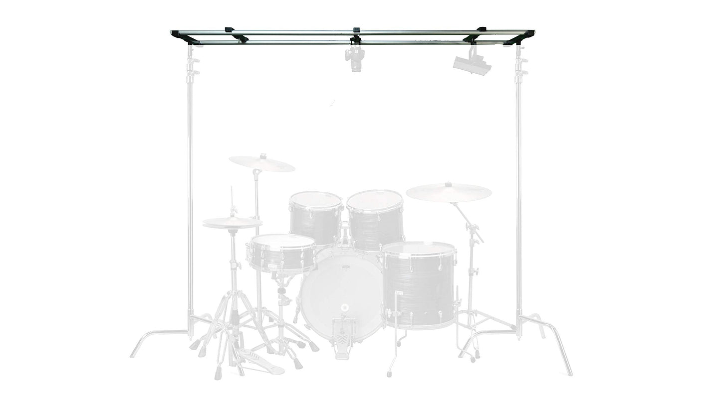Glide Gear OH 150 Overhead Rig – For Camera, Lights – 4–12ft Modular Platform, Tripod/C-Stand Mounted, 20 lb Capacity