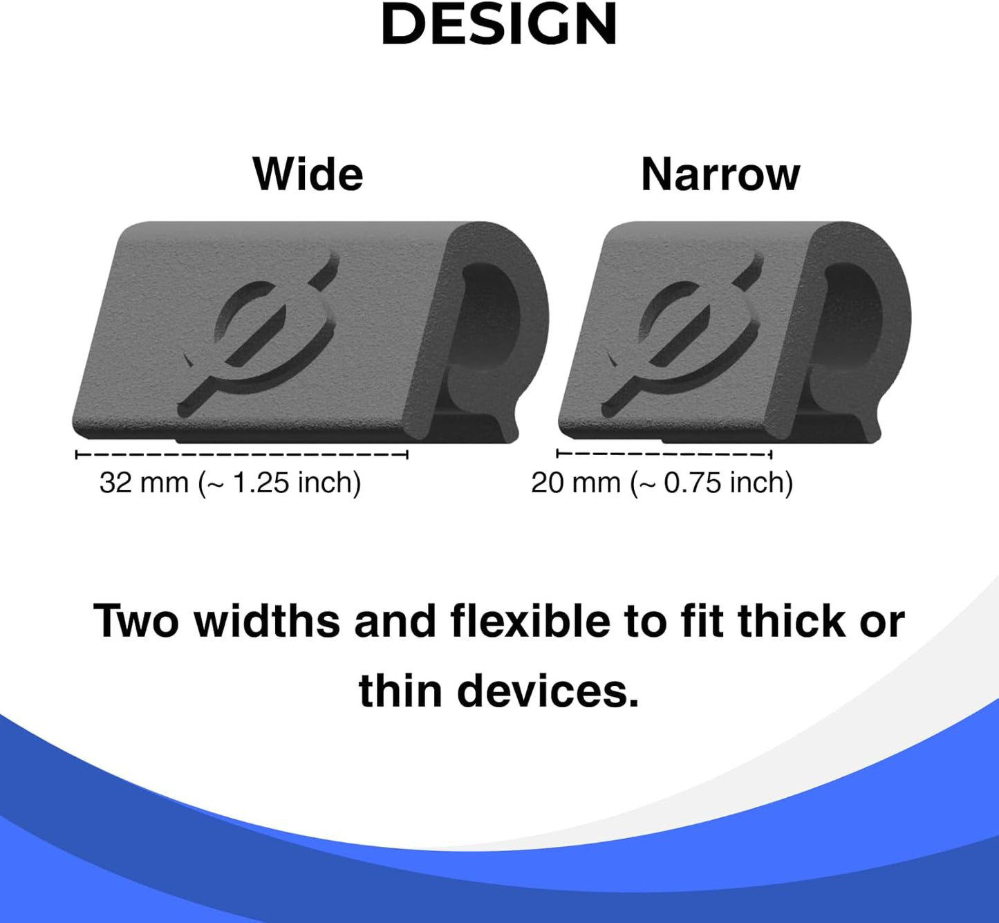 Gadget Ray 2 6 Pack, Webcam Cover Slide for Laptop & Tablet Camera Privacy, No Adhesive No Residue, Flexible Cover
