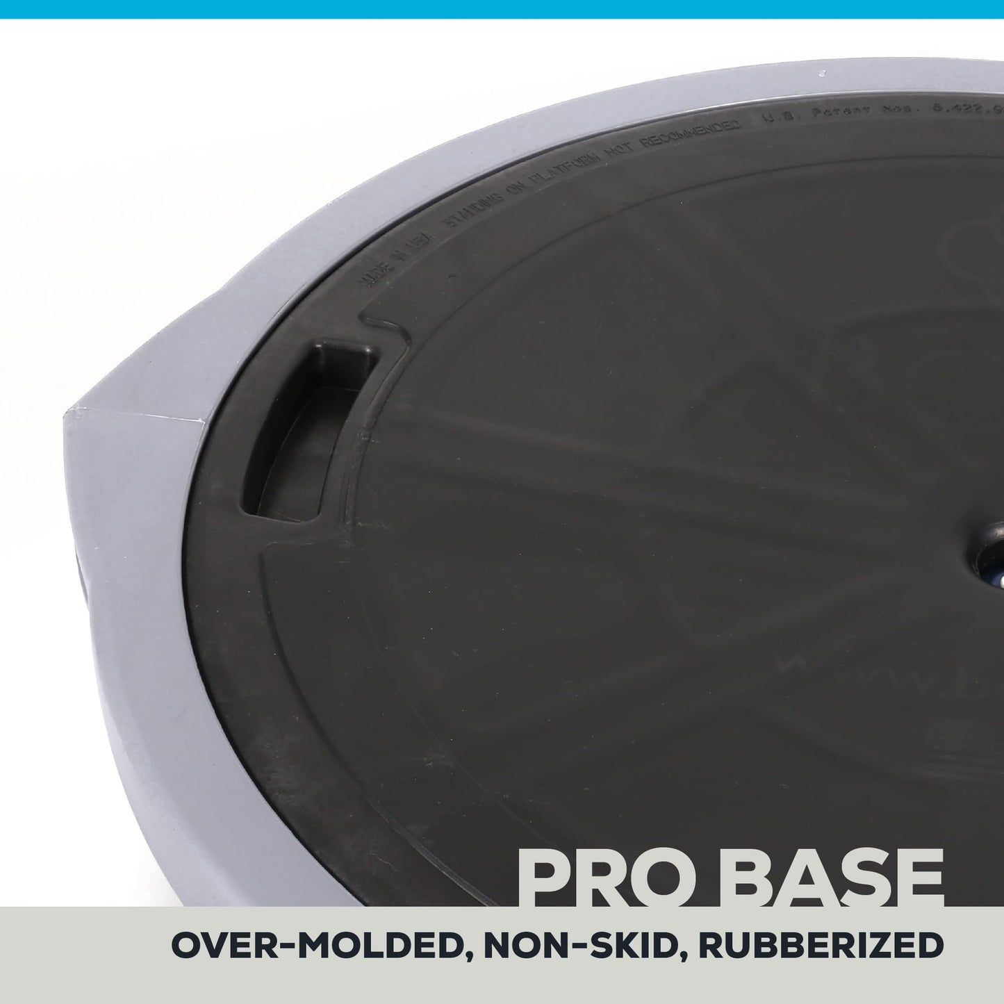 Bosu Pro NexGen 25IN Home Fitness Exercise Gym Balance Trainer with Pump, Blue