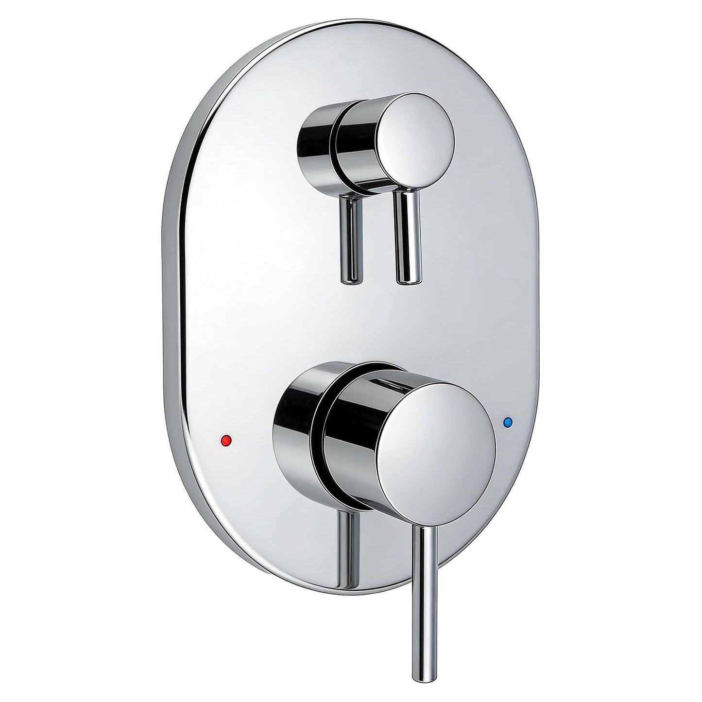 UT3290 Chrome Shower Valve Trim Kit for Moen Align M-CORE 3-Series 2-Handle Shower Faucet Trim, Shower Handle Trim Includes 1213 Cartridge for Moen U232 U362 M-CORE Mixing Valve, Valve Required
