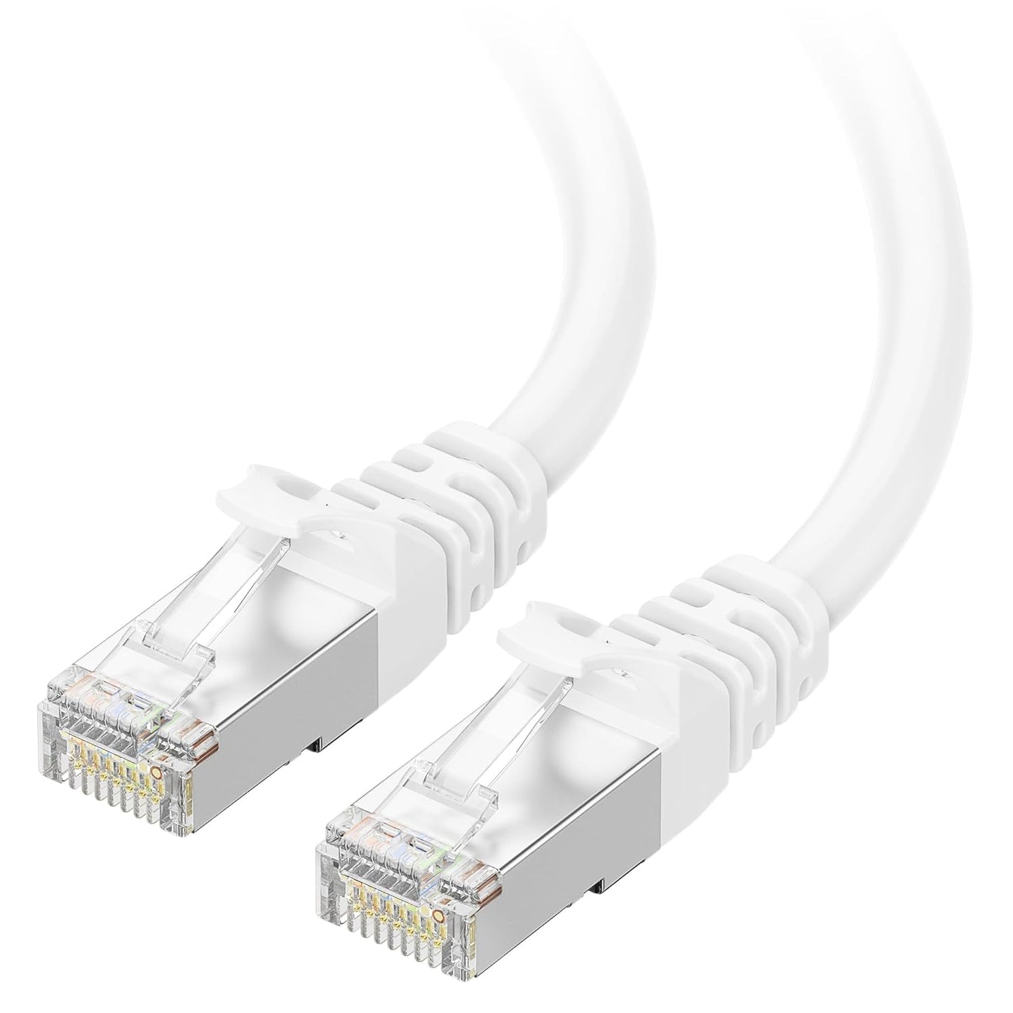 10Gbps 6A 50ft, 6A Cat6A Cable Matters Snagless Shielded Cat Ethernet Cable - Cat Cable, Cord, Ethernet Cord, White