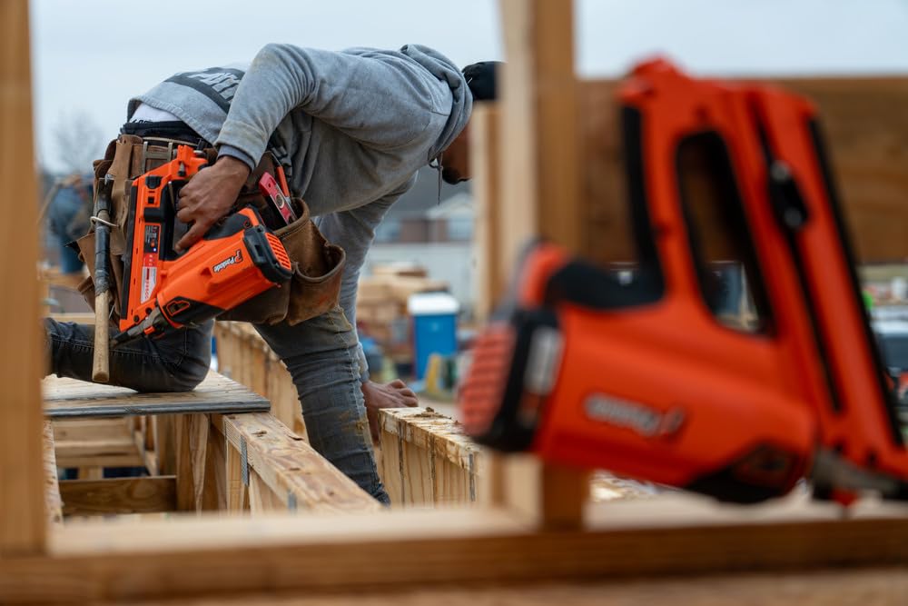 Paslode Cordless Xpro 30 Degree Framing Nailer, 906800, Battery and Fuel Cell Powered, No Compressor Needed