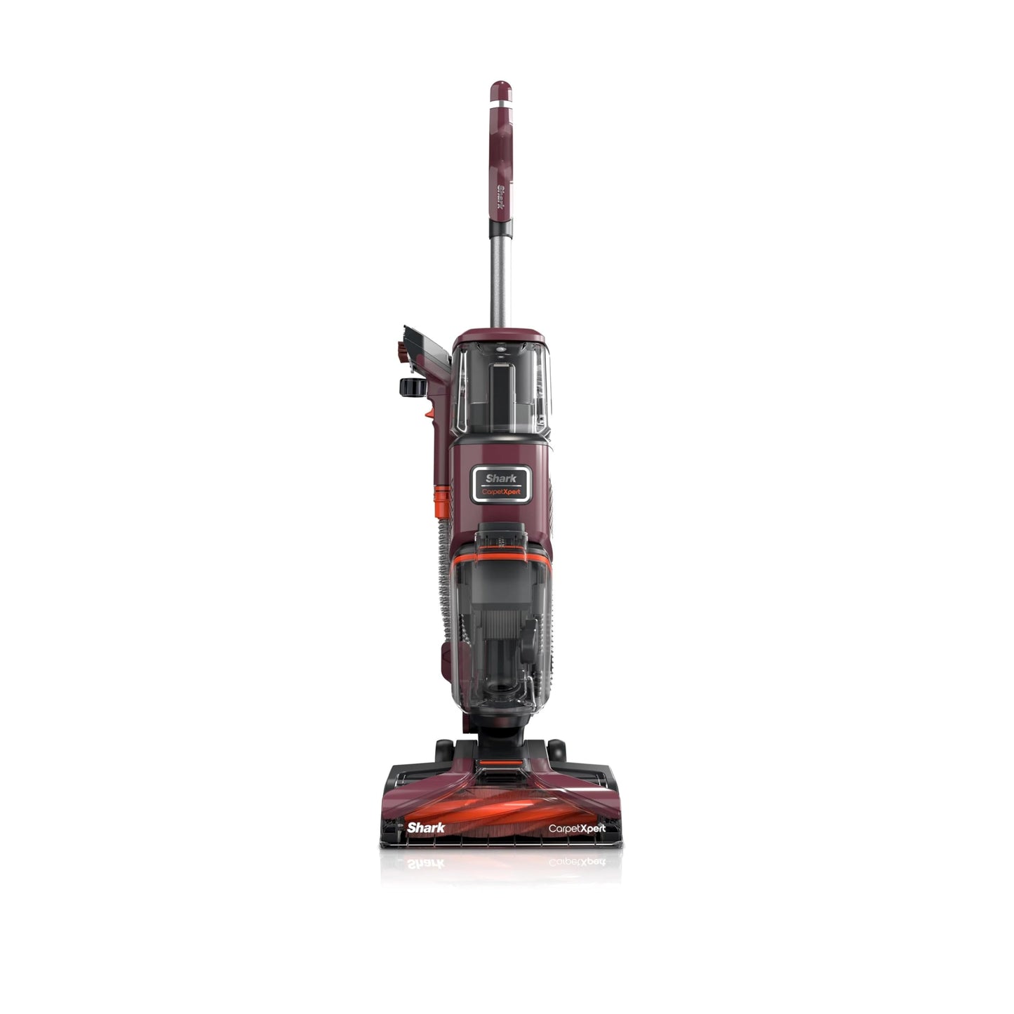 Shark EX150 CarpetXpert, Upright Carpet, Area Rug & Upholstery Cleaner for Pets, Built-in Spot & Stain Eliminator, Deep Cleaning & Dirt & Grime Removal, Carpet Shampooer, Magenta (Renewed)