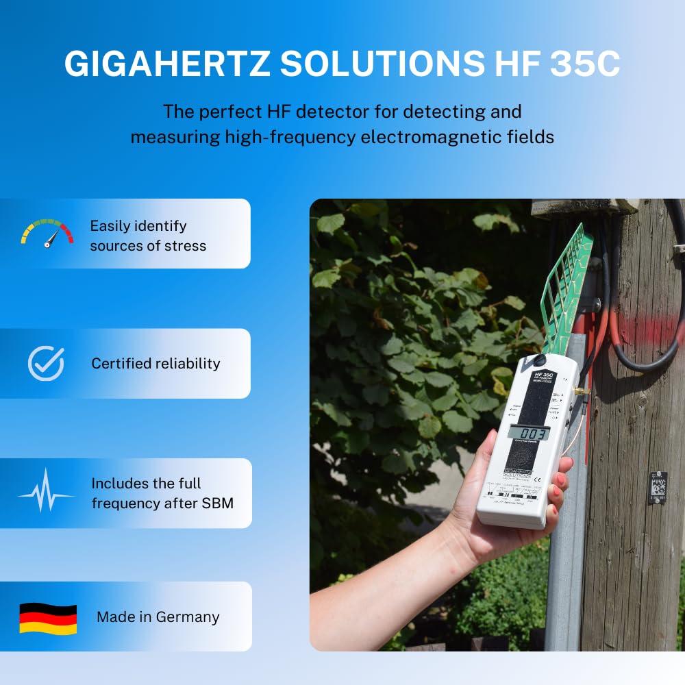 Gigahertz Solutions HF35C High Frequency (HF) Electromagnetic Smog Meter