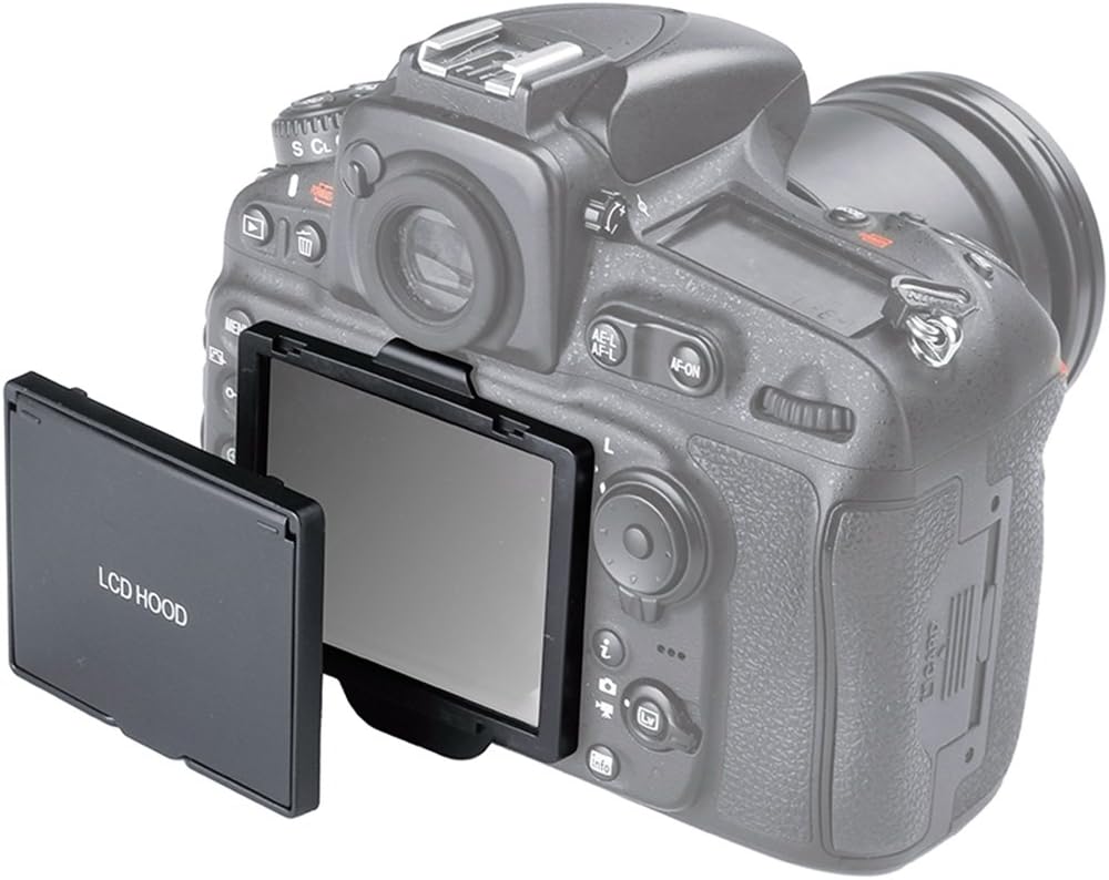 D800 D800E D810 D810A Camera LCD Sun Shade Sun Hood Camera LCD Viewfinder Professional Optical Sunshade with Screen