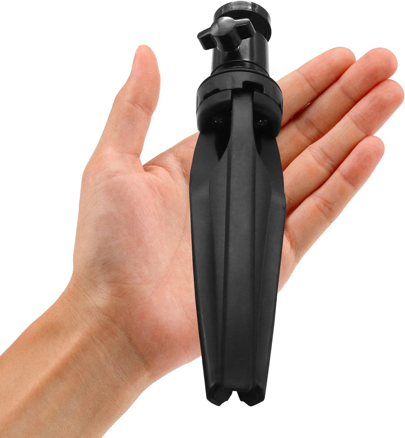 LINKCOOL 360 Mini Phone Tripod, Lightweight Tabletop Travel Stand with Metal Ball Head, Smartphone Mount & Remote