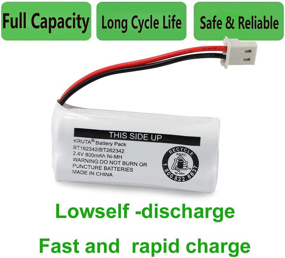 Kruta BT162342 BT262342 BT183342 BT283342 BT166342 BT266342 CS6114 CS6419 CS6719 EL52300 CL80111 Handset (Pack 2)