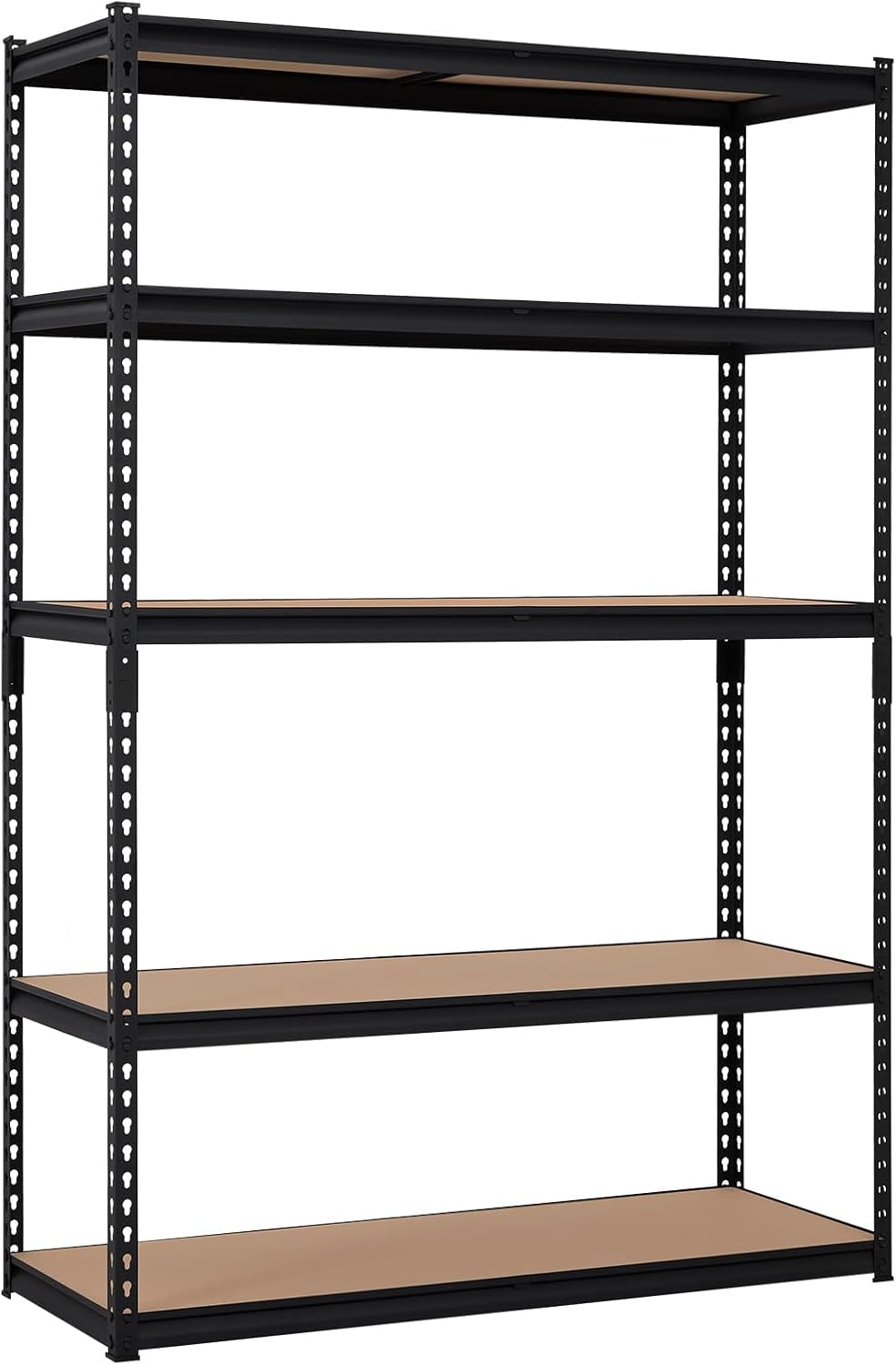 GarveeHome Heavy Duty Storage Shelves - 5 Tier 48 * 18 * 72 in, Adjustable Garage Storage Shelving, Metal Storage Utility Rack Shelf Unit