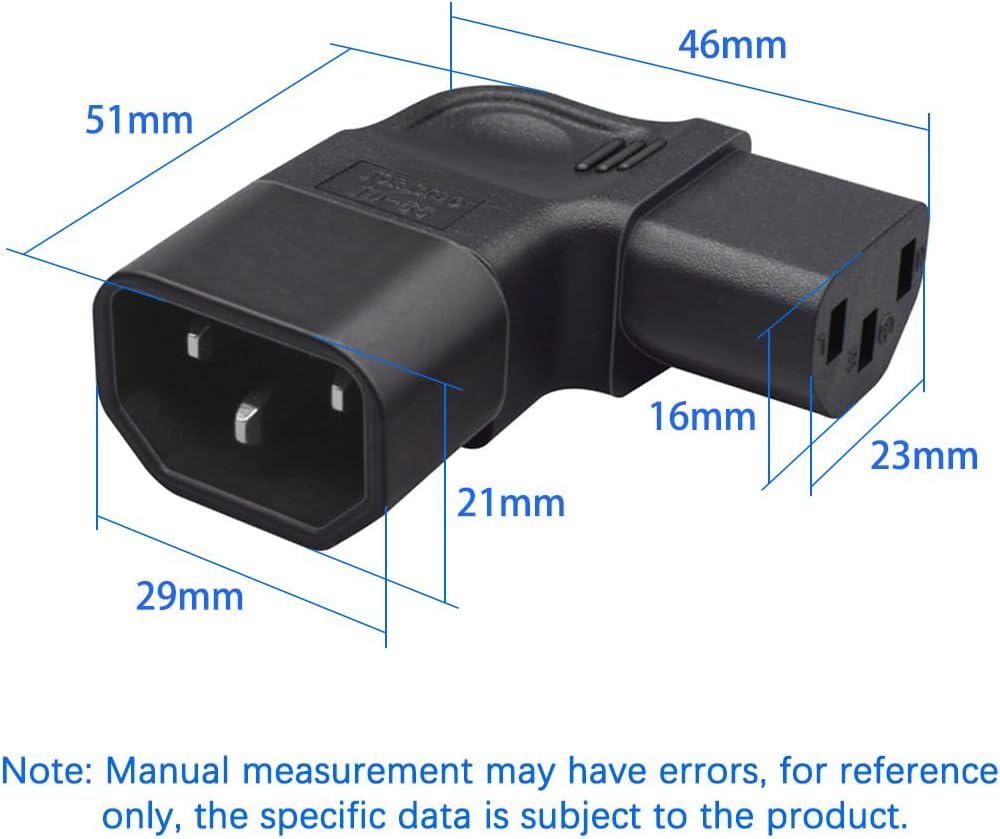 JORINDO IEC320 C14 C13 C14 C13 3 C13 3 C14 3 to AC Power Converter,PDU/UPS Plug to Hole AC Converter