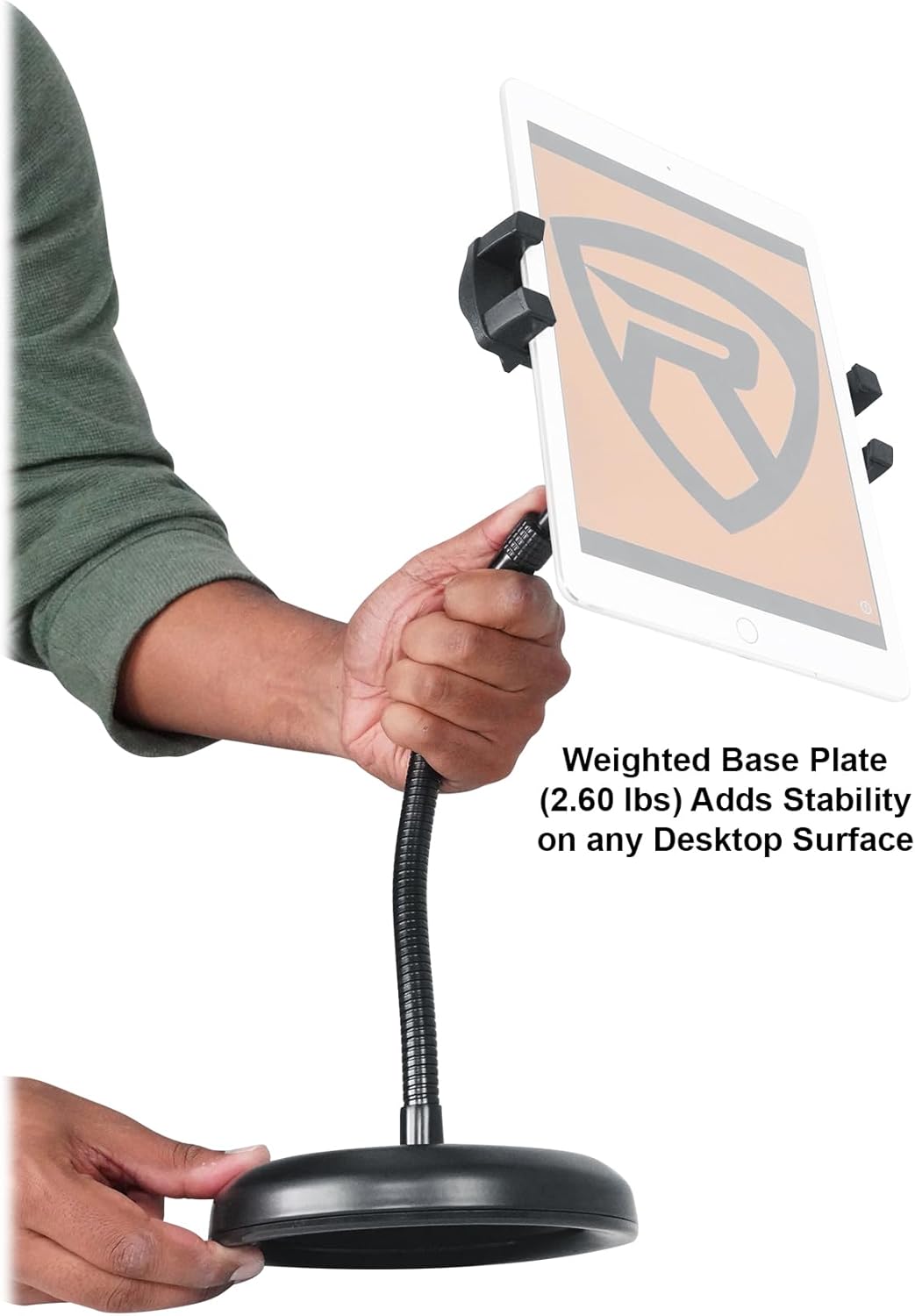 Rockville 9 iStand Webcam Stand Gooseneck Web Cam Camera Stand w/Tablet Mount