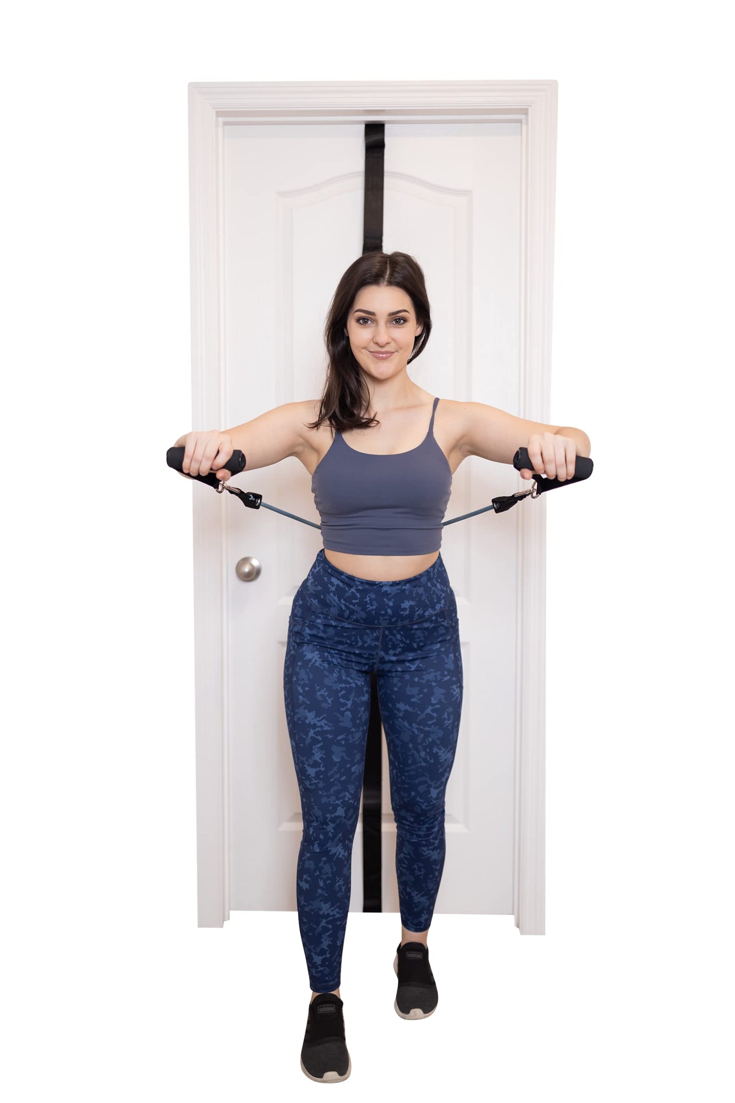 Lumia Wellness Anchor Strap for Resistance Band Exercises, Heavy Duty Door Gym Band,Full Body Multi-Point Home Gym, Portable Workout Equipment, Easy to Instal, No Hardware Necessary