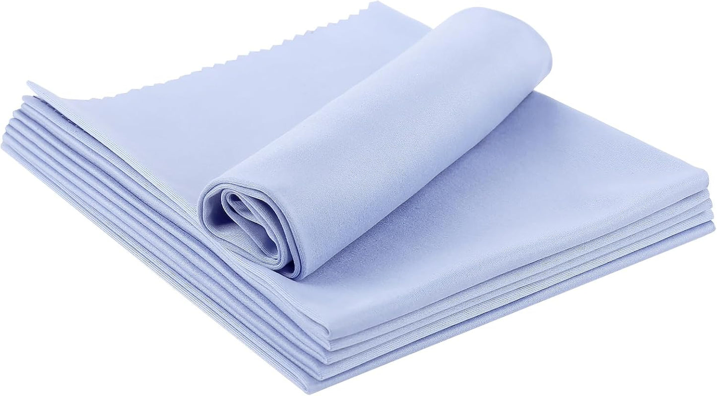 Gartopvoiz 6 Pack 12''x12'' Record Cleaning Cloth, Anti-Static Microfiber Towel by Lint-Free Cleaner for LP Record