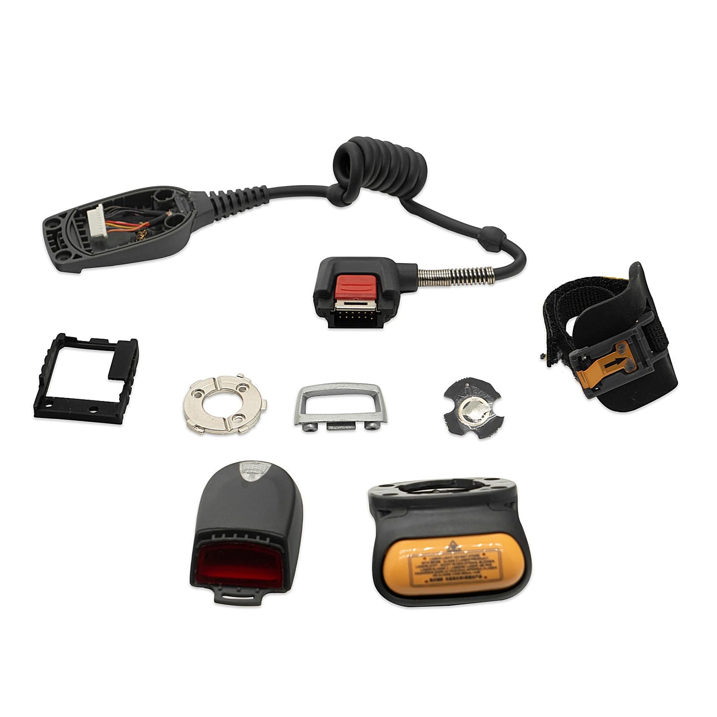 RS4000 Finger Ring Scanner 1D Laser Corded Barcode Reader for Zebra WT6000 Wearable Mobile Computer, Snsitive Accuracy Scanning (RS4000-HPCSWR)