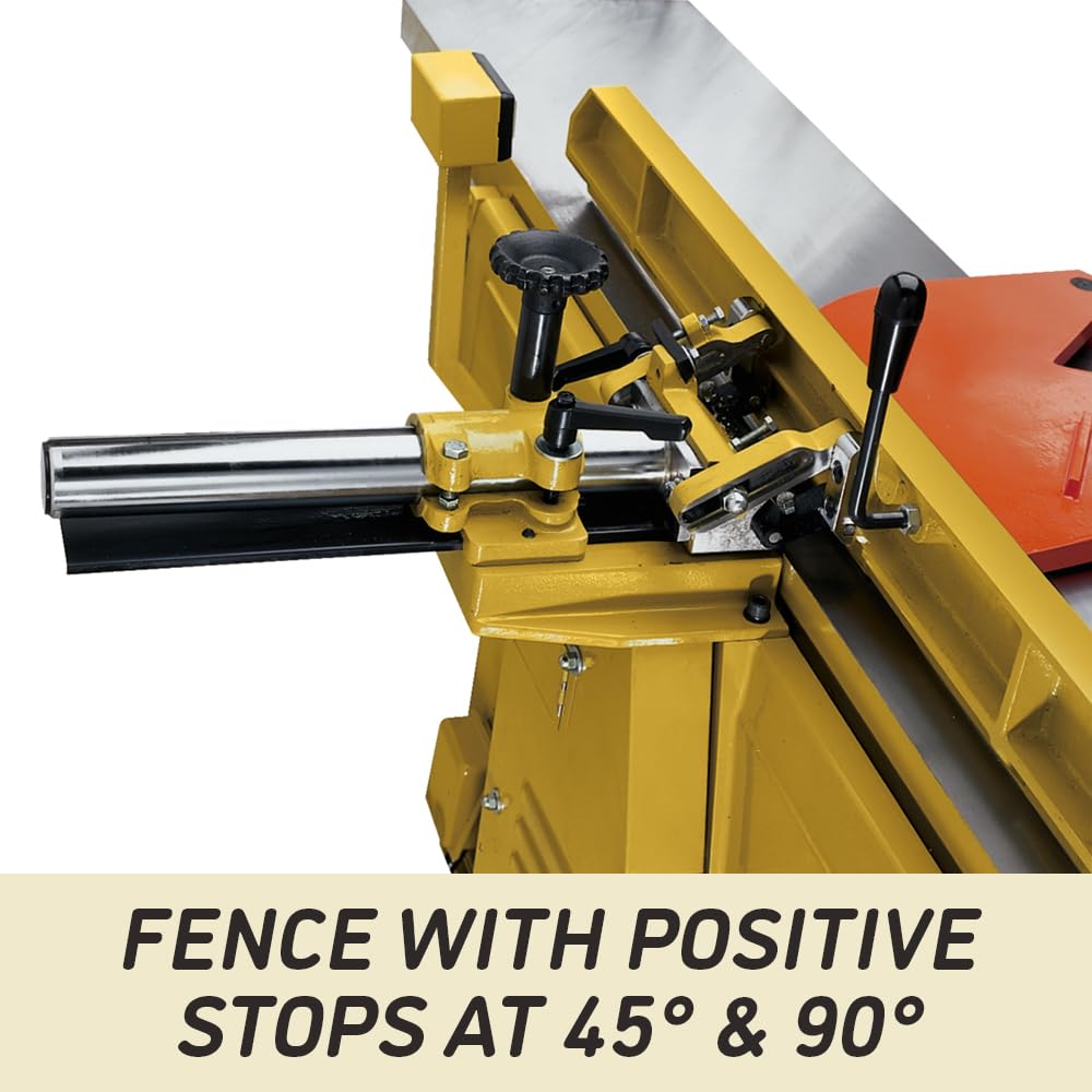 Powermatic 16-Inch Parallelogram Jointer, Helical, 7.5 HP, 230/460V 3Ph (PJ1696)