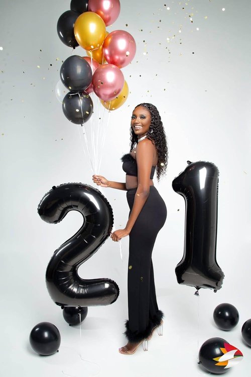 Black Number 21 Balloon - 40 Inch 21st Birthday Decoration for Men & Women | Perfect Party Supplies