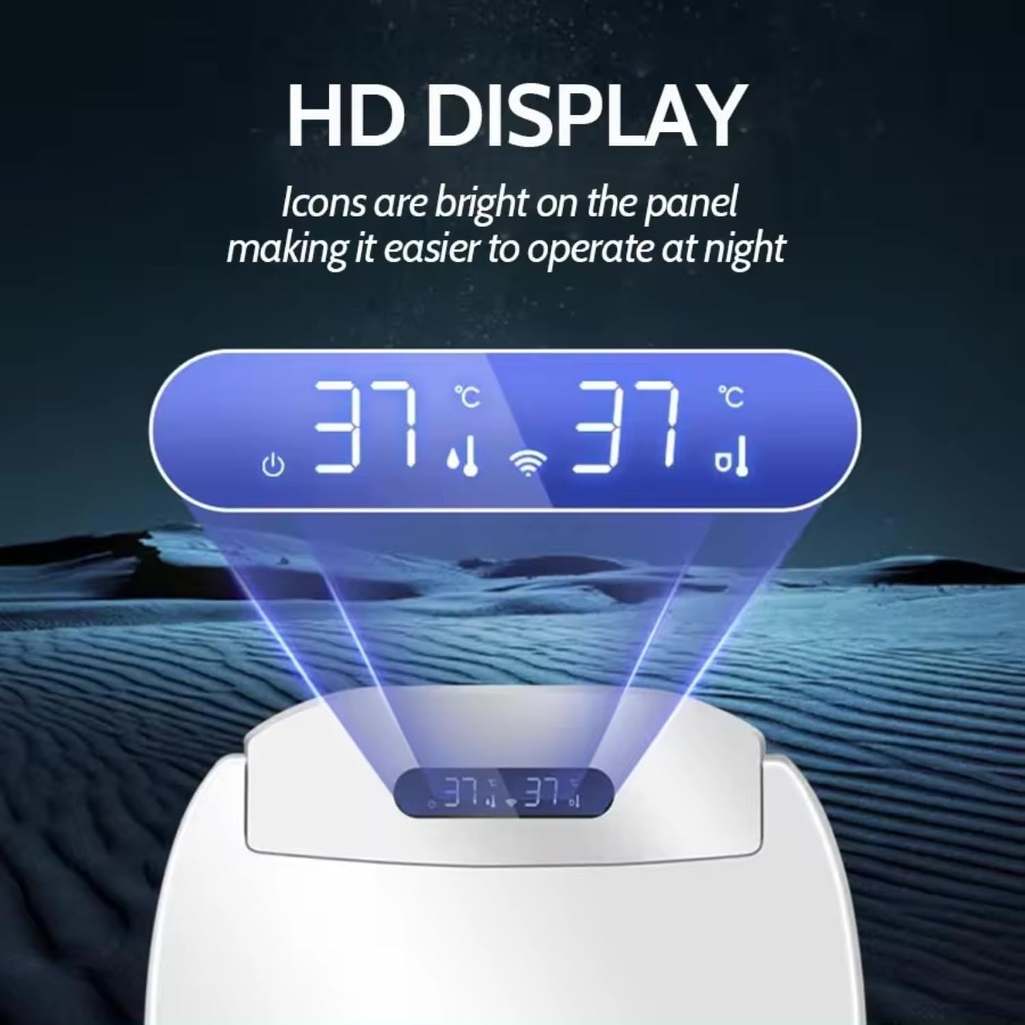 Electric Bidet Toilet Seat, Filtered & Unlimited Warm Water, 8 Modes Spa Wash, Warm Air Dryer, Heated Seat, Self-Clean Stainless Steel Nozzle, HD Night Light. 10-year warranty. (TB-38E,Elongated)