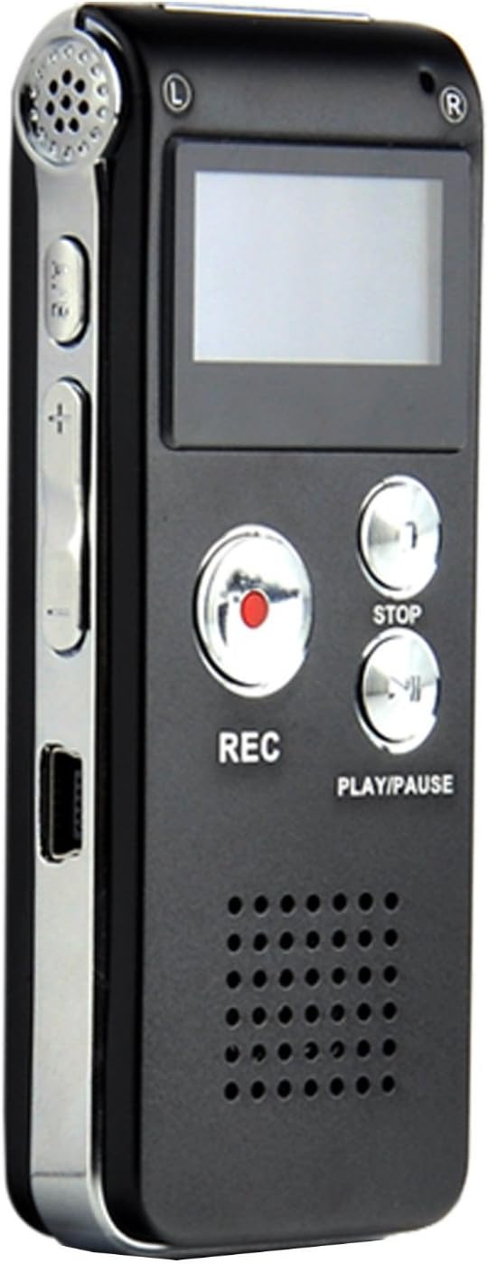 2015 4G 4GB 650HR MP3 Cred-Deal Steel New Digital Audio Voice Recorder Dictaphone Player FM