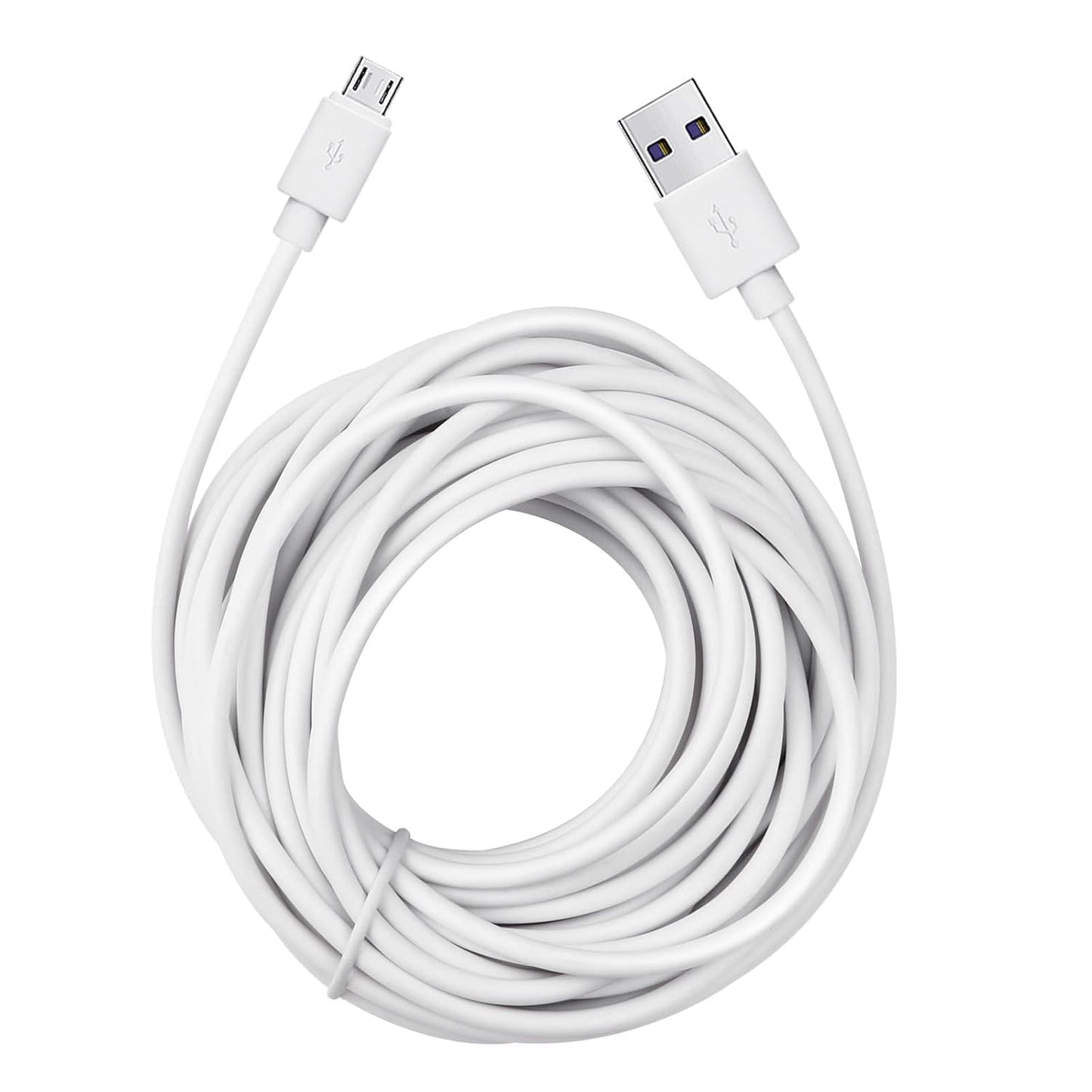 26 Smays ft Micro-USB Extension Cable Replacement for Security Cameras (Kasa, Blink Mini, Wyze Cam, Yi, Zmodo) & Oculus