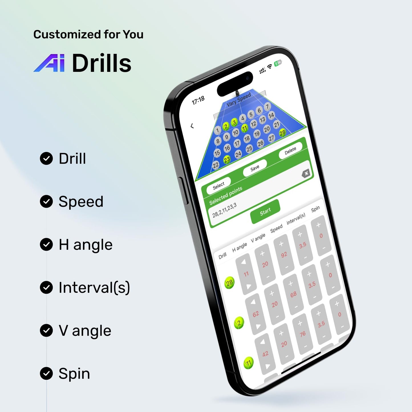 PUSUN PT-Smart Tennis Ball Machine: App Control,12 Drills,6-Level Spin,28-Pt,14 Padel Modes,75 MPH,32.6 lbs,100+ Ball, 5H Battery, Portable, for Fitness,Coaches,Solo Practice,Pros,School (White)