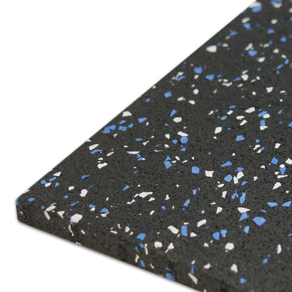 Rubber-Cal Elephant Bark Floor Mat, Black, 3/16-Inch x 4 x 20-Feet