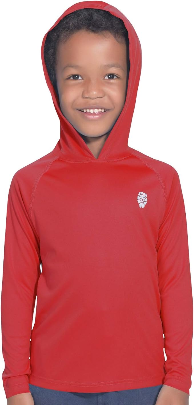 Hoodies for Boys Outdoor Recreation Shirts - Youth Athletic Tops Sun Protection UPF 50+