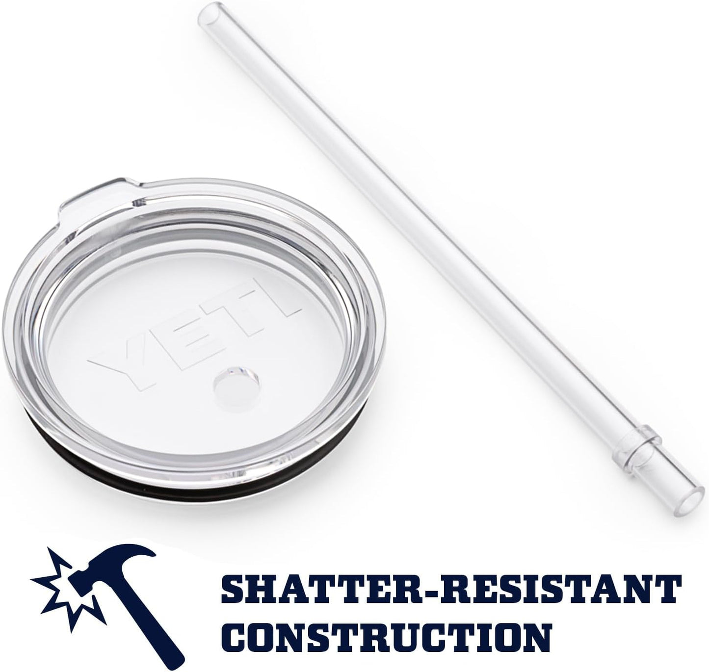 YETI Rambler 20 oz Tumbler Set - Includes MagSlider Tumbler & Straw Lid in Navy Color