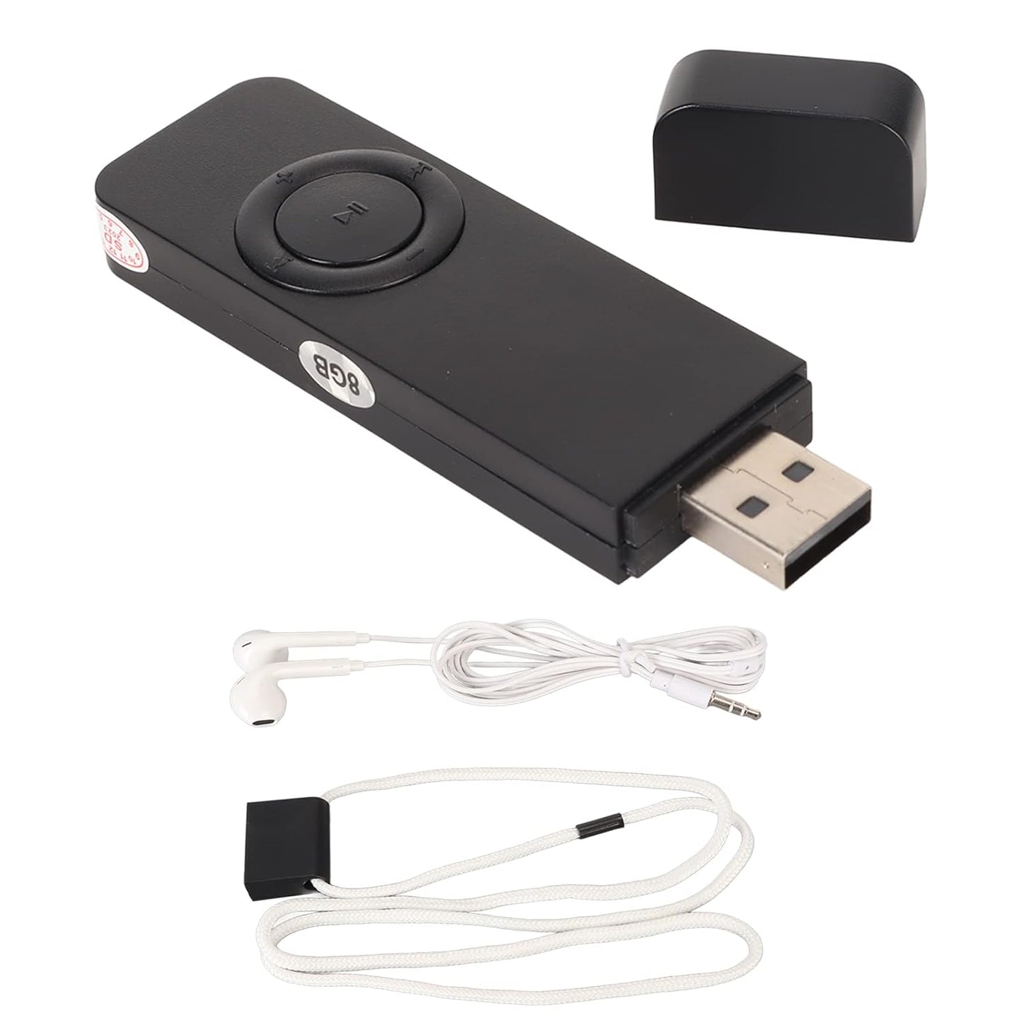 Sanpyl MP3 8GB Portable Player Memory Lossless Sound Quality for Random Play Continuation Play, Suitable for Running