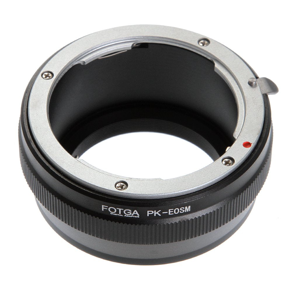 M2 M3 M5 M6 M10 M50 M100 Lens Mount Adapter for Pentax K/PK Mount Lens to Canon EOS M EF-M Mirrorless Camera Adapter