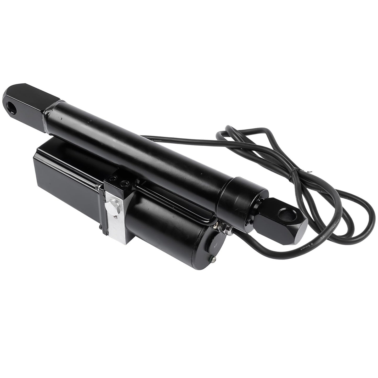 DC 12V 10'' Hydraulic Motor Heavy Duty Electric Linear Actuator 2300LBS Compatible with Dump Trailers, Lift Tables, Solar Tracking System, Wheelchair Lift 10500N/1050KG Hydraulic Power Unit Vahaha